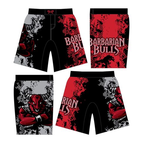 Barbarian Bulls Custom Fight Shorts