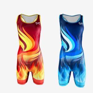 Phoenix Red And Blue Women's Singlet Combo