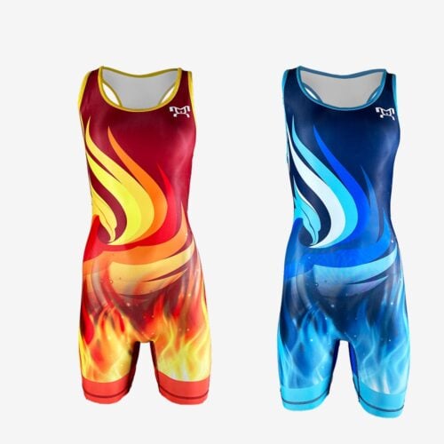 Phoenix Red And Blue Women's Singlet Combo