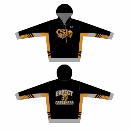 Crosstown Spartan Elite Wrestling Club Sublimated Hoodie