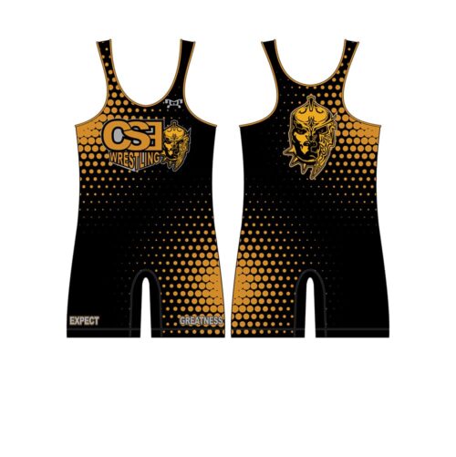 Crosstown Spartan Elite Wrestling Club Custom Singlet