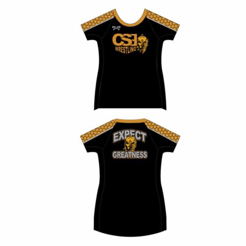 Crosstown Spartan Elite Wrestling Club Custom Womens Compression Shirt