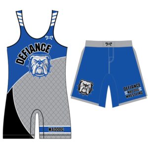 Defiance City Singlet Fight Shorts Combo