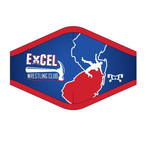 Excel Wrestling Club Custom Face Mask