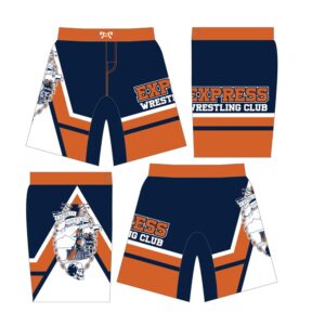 Express Wrestling Club Custom Fight Shorts