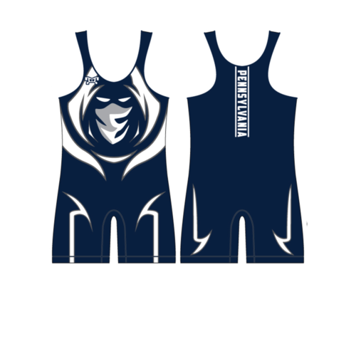 Mat Assassins Custom Navy Singlet
