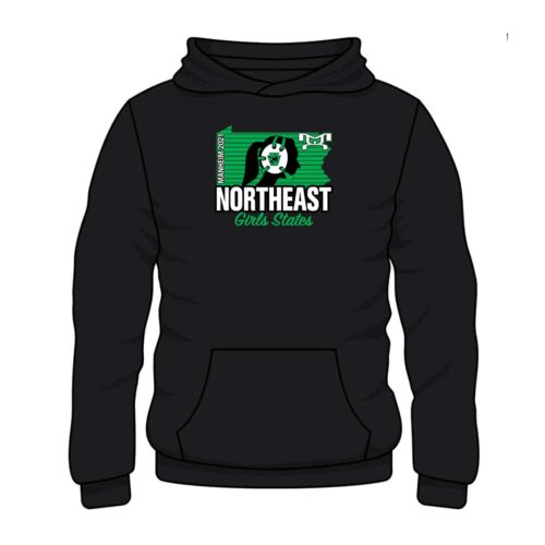 PA Girls Championship Custom Black Hoodie