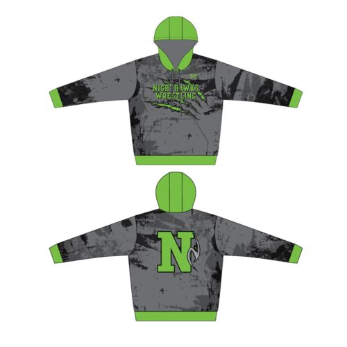 Nighthawks Wrestling Club Custom Sublimated Hoodie