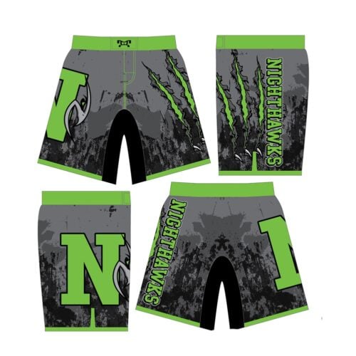 Nighthawks Wrestling Club Custom Fight Shorts