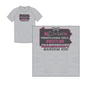 PA Girls Championship Custom Sublimated Pink T-Shirt