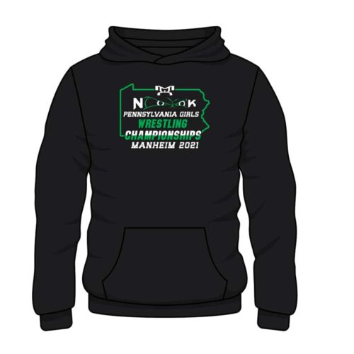 PA Girls Championship Custom Black Manheim 2021 Hoodie
