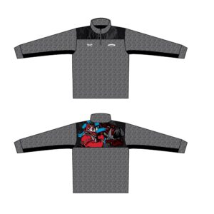 Rampage Wrestling Club Custom Heathered Quarter Zip