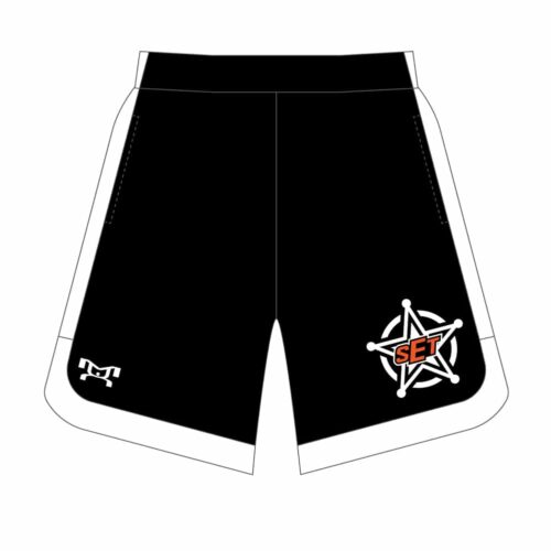 SET ELITE Dri-Fit T-Shirt Custom Curve Sided Mesh Shorts