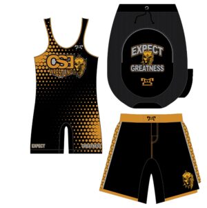 Crosstown Spartan Elite Wrestling Club Custom Men's Package