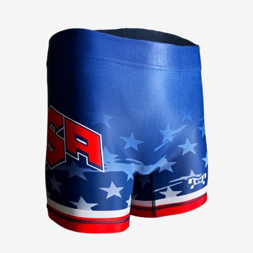 MyHouse Stars and Stripes Women's Compression Shorts