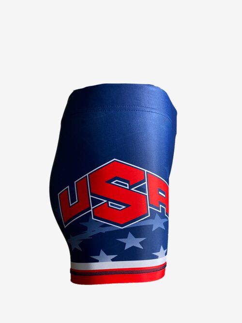 MyHouse Stars and Stripes Women's Compression Shorts - Image 2