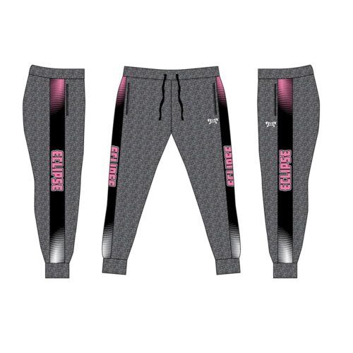 Eclipse Wrestling Club Custom Joggers    (Heathered fabric may vary in color & texture)