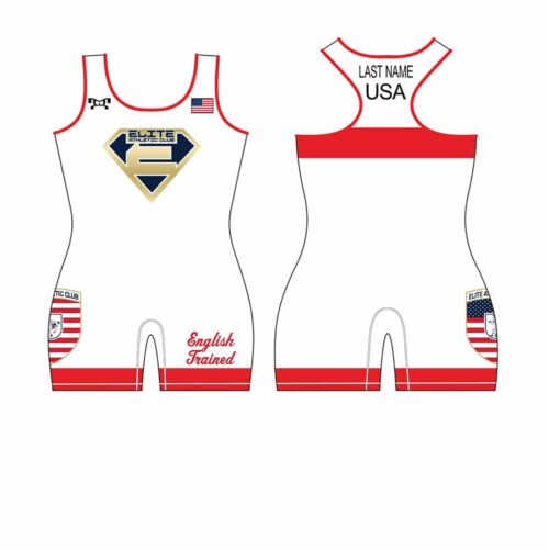 Elite Athletic Club Red Women's Singlet