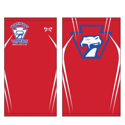 Northeast Vipers Tube/Gaitor Red Face Mask