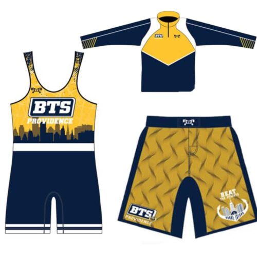 BTS Providence Singlet/Fight Short/1/4 zip Bundle