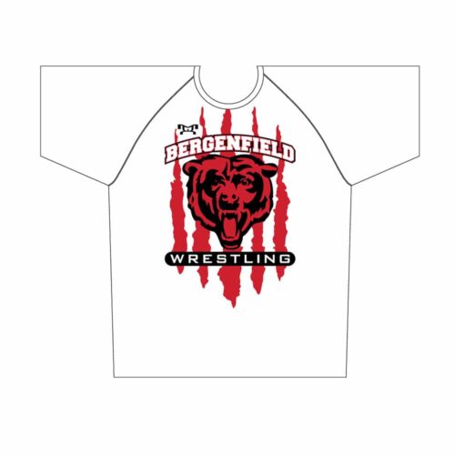 Bergenfield HS Sublimated White Dri-Fit T-Shirt