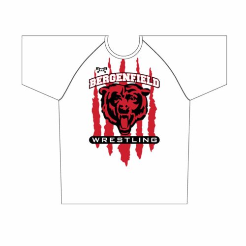 Bergenfield HS Sublimated White Dri-Fit T-Shirt