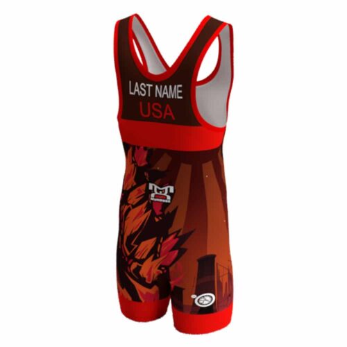 Godzilla Red Men's Singlet (Pre-Order) - Image 2