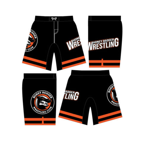 Honey Badger WC (AR) Custom Fight Shorts