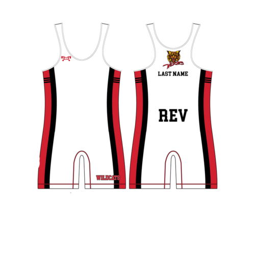 Redlands East Valley Men's White Singlet