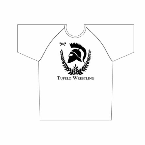 Tupelo Wrestling Sublimated White Dri-Fit T-Shirt