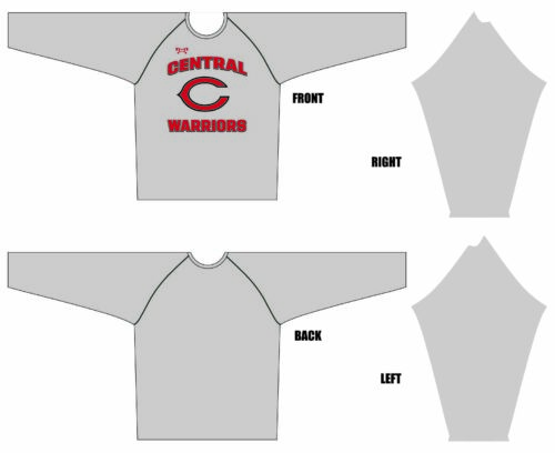 Central Wrestling Long Sleeve Dri Fit