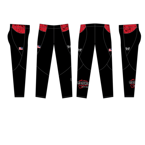5 Stones Fight Club Women's Full Length Leggings With Pockets