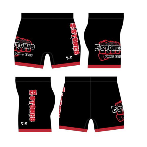 5 Stones Fight Club Custom Women's Compression Shorts