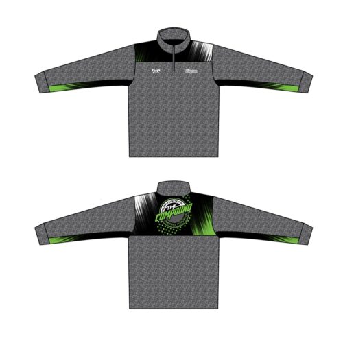 The Compound Custom Heathered Quarter Zip