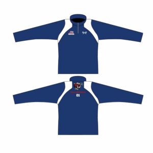 Dunmore HS Girl Soccer Blue Custom Quarter Zip