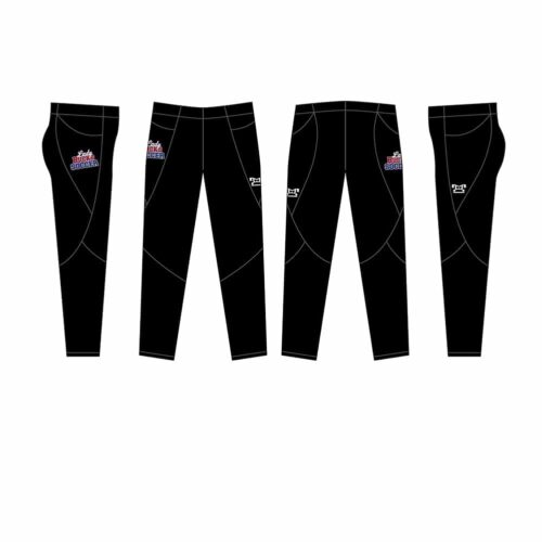 Dunmore HS Girl Soccer Black Custom Full Length Women's Leggings W Pockets