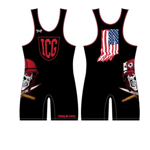 Indiana Combat Grappling Custom Singlet