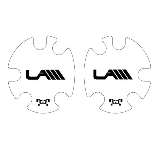 Lancaster Alliance Wrestling Custom  Head Gear Decal