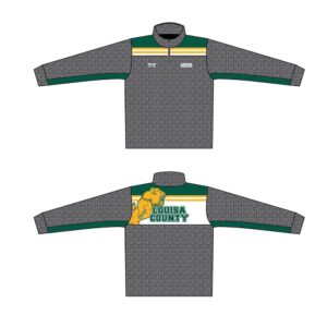 Louisa County Custom Heathered Quarter Zip