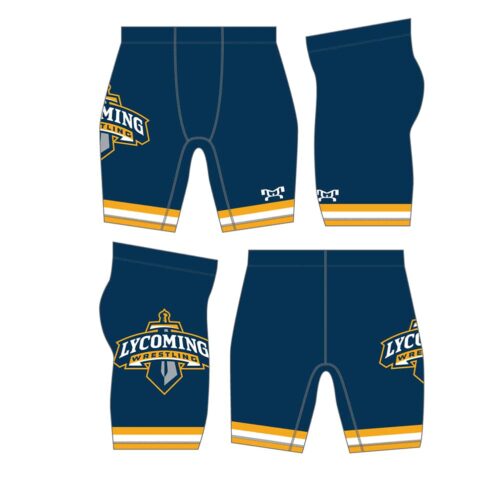 Lycoming College Custom Compression Shorts