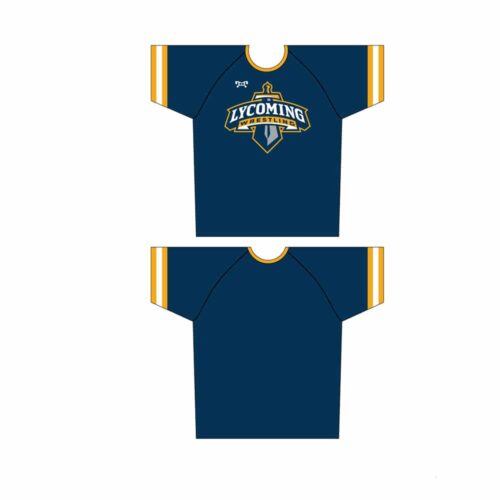 Lycoming College Custom Navy Dri-Fit T-Shirt