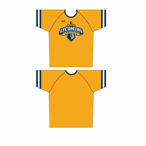 Lycoming College Custom Yellow Dri-Fit T-Shirt