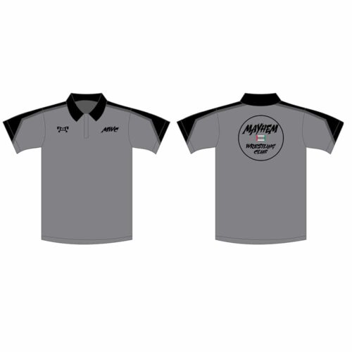 Mayhem Wrestling Custom Polo Shirt