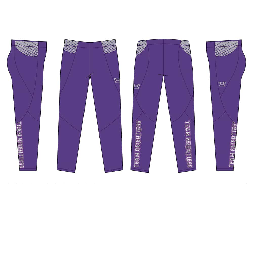 Team Relentless Custom Full Length Women's Leggings W Pockets