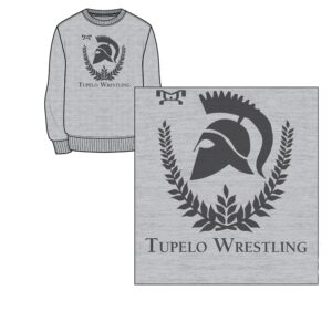 Tupelo Sublimated Grey Crewneck