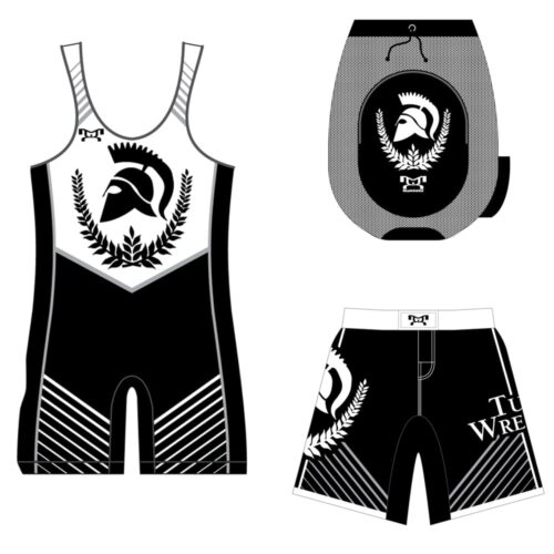 Tupelo Men's Singlet Fight shorts Gearbag Combo