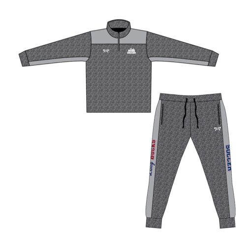 Dunmore HS Girl Soccer Custom Box Stripe Silver Combo Deal