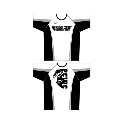 Providence County Wrestling Club White Sublimated Short Sleeve Dri-Fit T-Shirt