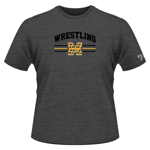 Manteo Grey Heatpress T-Shirt   2023