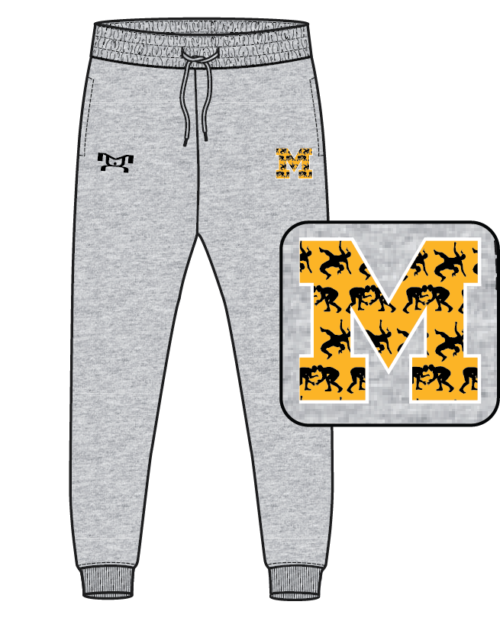 Manteo  Challenger Wrestling Joggers   2023